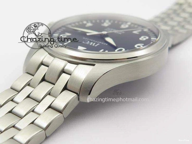 MIROTIME 0519 Compact Mark XVIII IW327001 SS Mk Maker Best Edition Black Dial On SS Bracelet A 7301